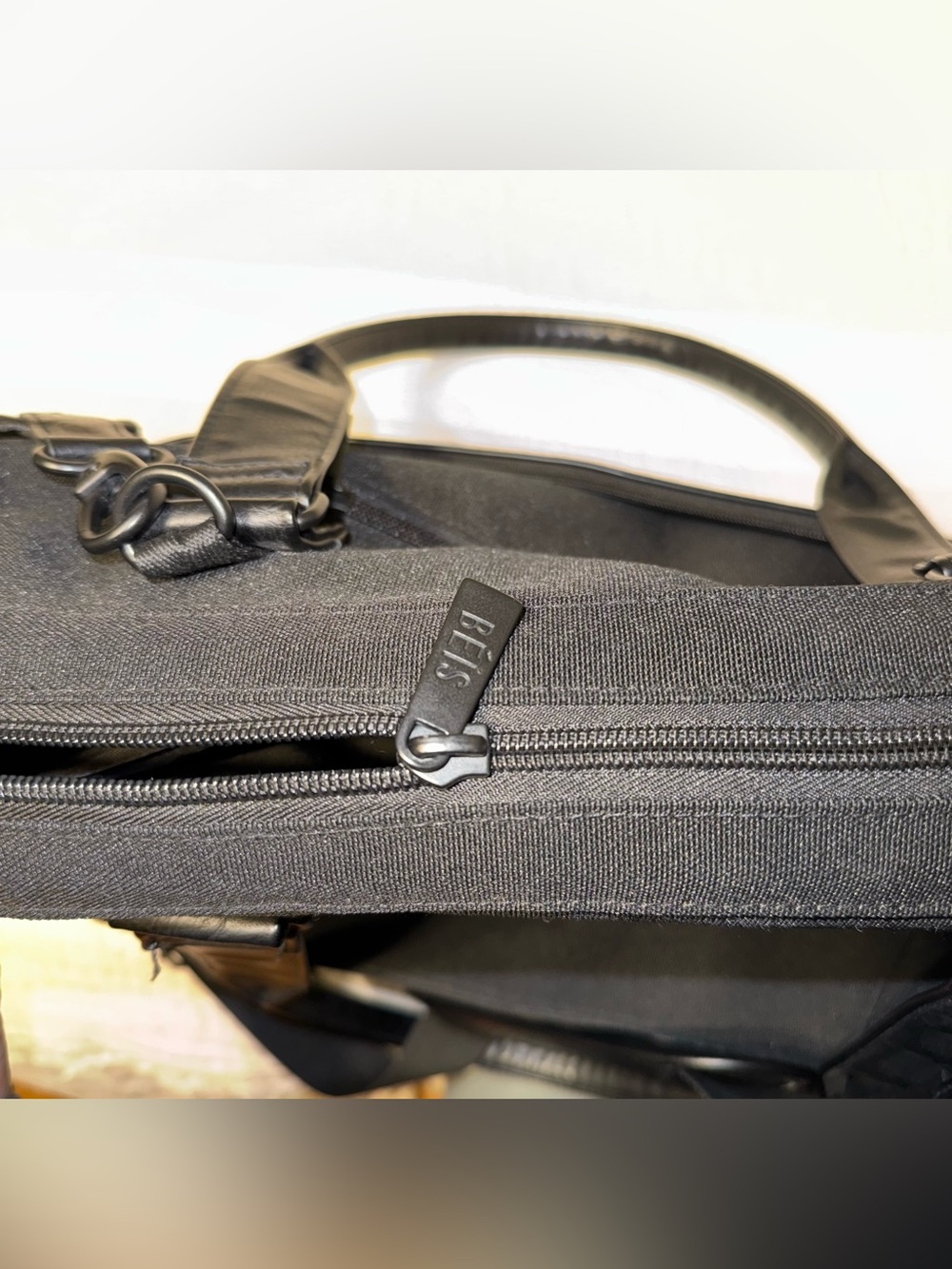 Beis Weekender Bag in Black - Picture 10 of 11